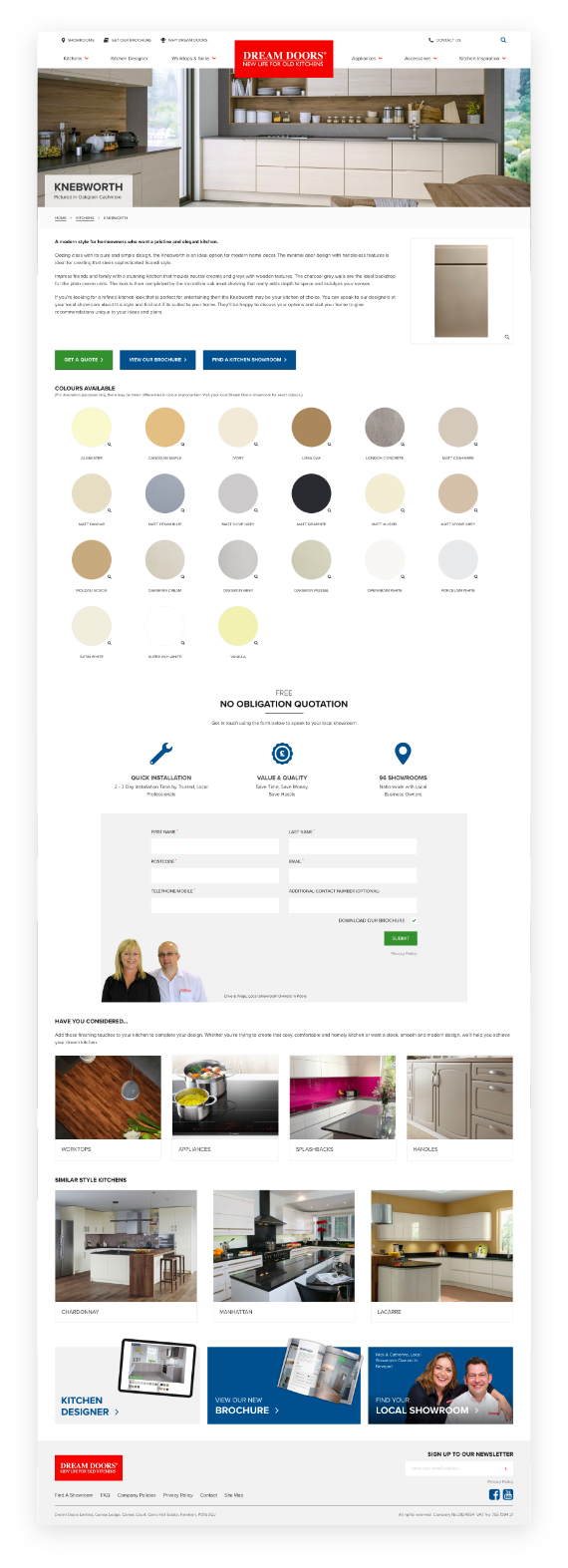 Dream Doors Web Design